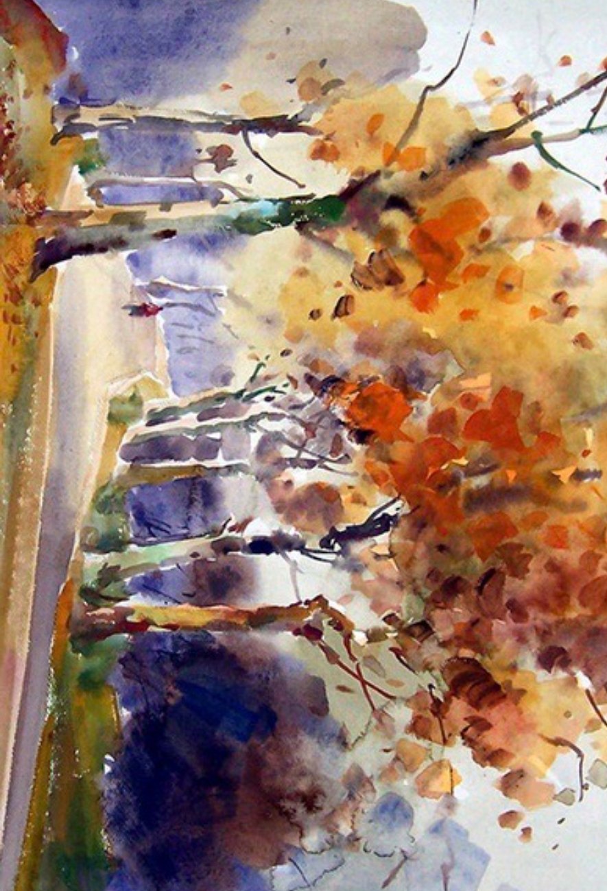 Bird and flower Minhwa painting
